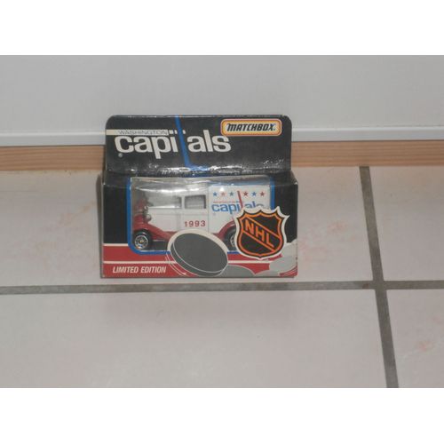 Voiturette Matchbox Des Washington Capitals "1993" Nhl-Matchbox