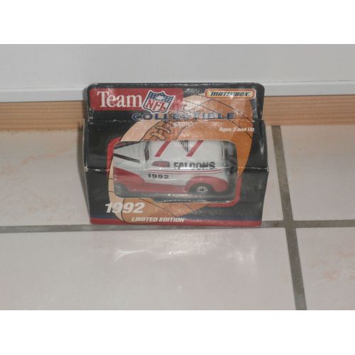 Voiturette Matchbox Des Atlanta Falcons "1992" Nfl-Matchbox