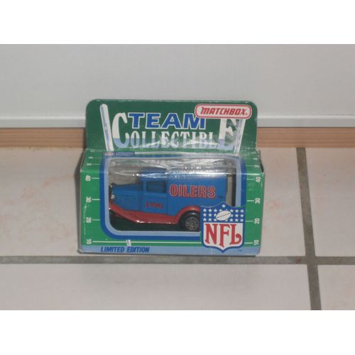 Voiturette Matchbox Des Houston Oilers "1990" Nfl-Matchbox