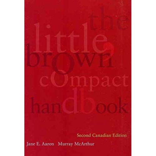 Little, Brown Compact Handbook, Second Canadian Edition