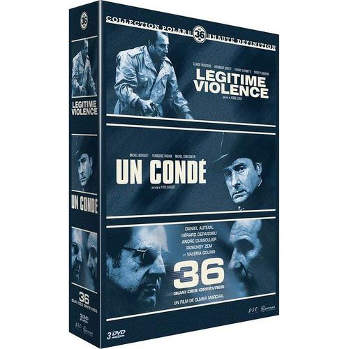 Collection "Le 36" : Légitime Violence + Un Condé + 36 Quai Des Orfèvres - Pack