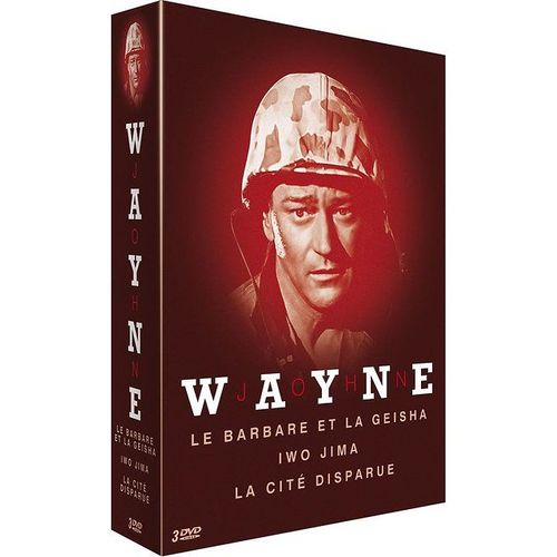 John Wayne : Le Barbare Et La Geisha + Iwo Jima + La Cité Disparue - Pack