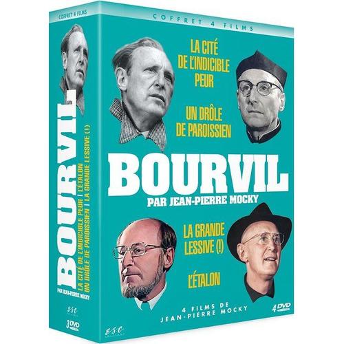 Bourvil Par Jean-Pierre Mocky - Coffret 4 Films - Pack