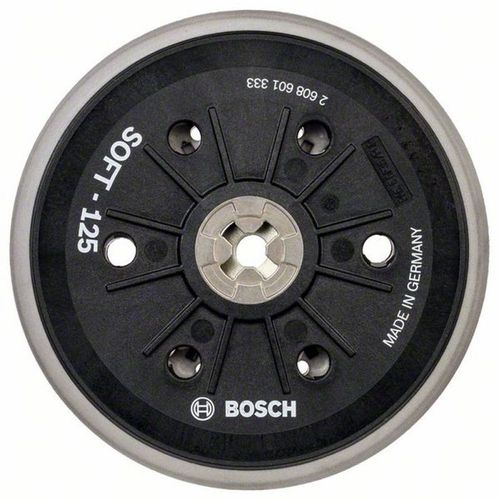 Plateau de ponçage multitrous pour 5/16': 3M/Mirka/etc. et pour M8: Festool/Makita/DeWalt/Festool Diamètre 125 mm Dureté: Soft