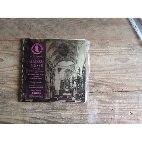 Mozart Grosse Messe C Mol Double 25 Cm