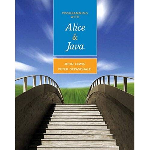 Programming With Alice And Java
