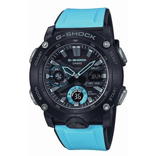 Montre Casio Ga-2000-1a2er Bleu Clair Résine Taille Unique