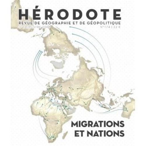 Herodote Numero 174 Migrations Et Nations