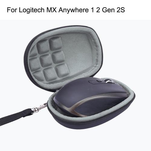 Étui de transport rigide pour souris sans fil pour Logitech MX Anywhere 1 2 Gen 2S Mobile