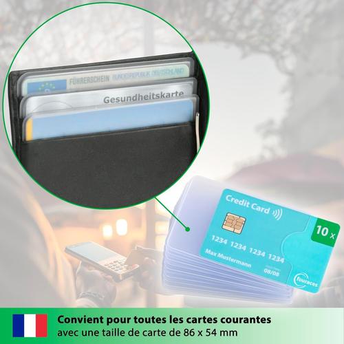 Etui rigide pour carte bancaire best sale