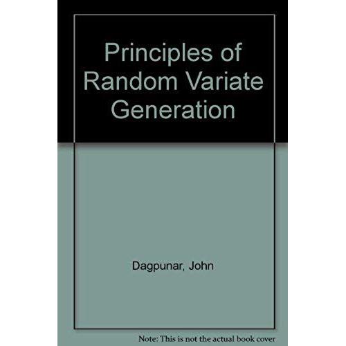 Principles Of Random Variate Generation