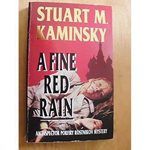 A Fine Red Rain: An Inspector Porfiry Rostnikov Mystery