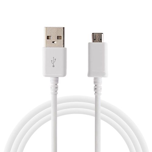 Cable USB Chargeur Blanc pour Huawei P SMART 2019 / P10 LITE / P9 LITE / P8 LITE 2017 / P7 - Cable Port Micro USB Mesure 1 Metre [Phonillico]