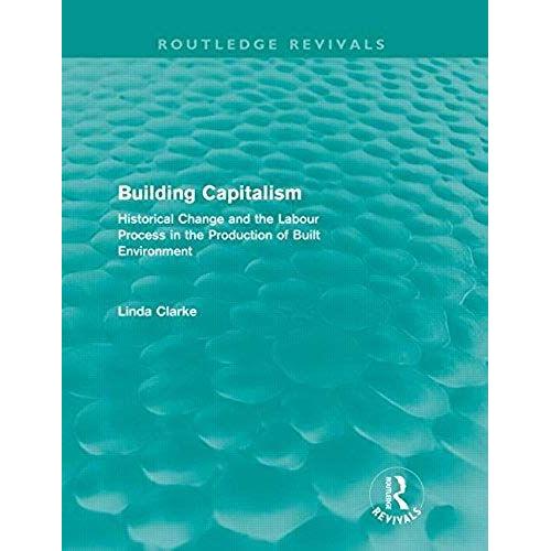 Building Capitalism (Routledge Revivals)