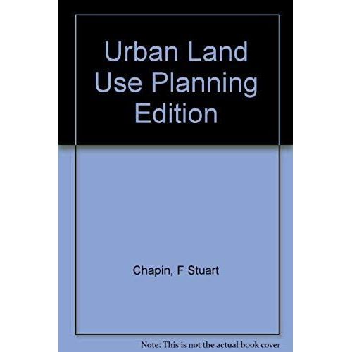 Urban Land Use Planning Edition