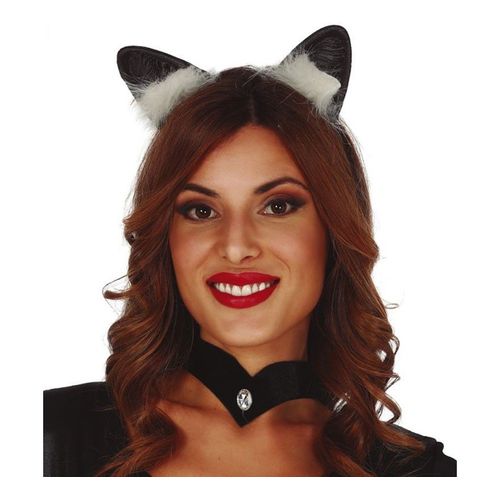 Bandeau Avec Oreilles De Chat (Taille Unique Adulte)