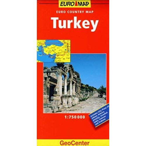 Turkey Geocenter Euro Map (Geocenter Euro Maps)