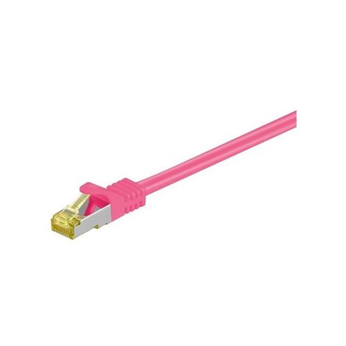 CAT 7-0150 S/FTP PIMF RJ45 MAGENTA 1.5m