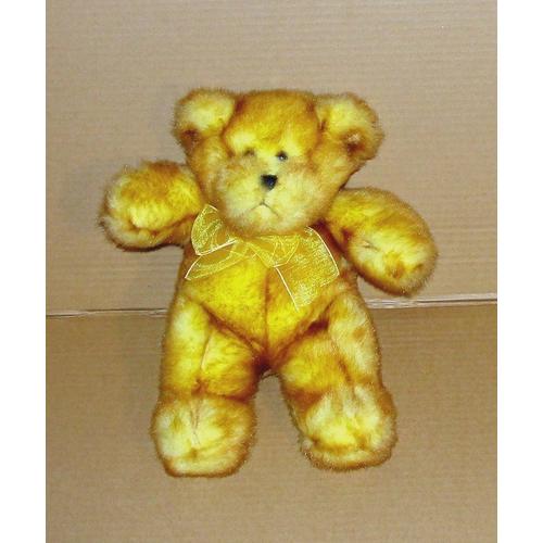 Peluche Ours Reflets Marron Imagin Doudou Ours 29 Cm