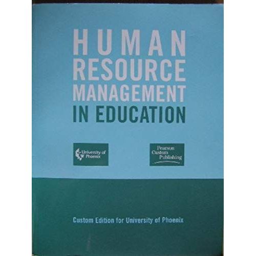 Human Resource Management In Education