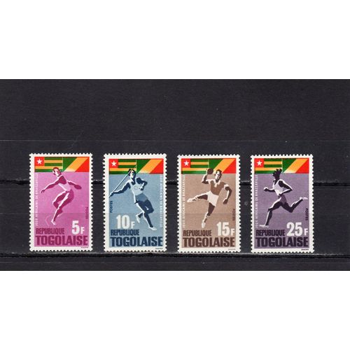 Timbres-Poste Du Togo (Jeux Africains De Brazzaville)
