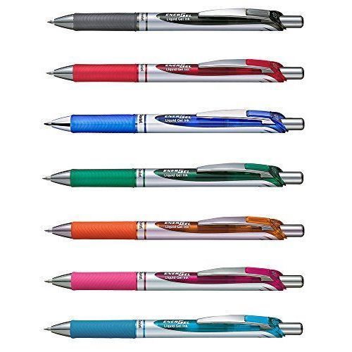 Stylo Energel - Pointe Moyenne - 0.7mm - Bleu Ciel - Pentel