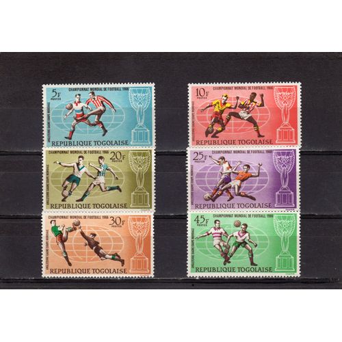 Timbres-Poste Du Togo (Coupe Du Monde De Football)