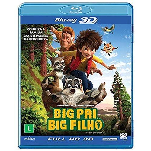 Blu-Ray 2d + 3d Big Pai Big Filho [ The Son Of Bigfoot ] [ Audio In English ]