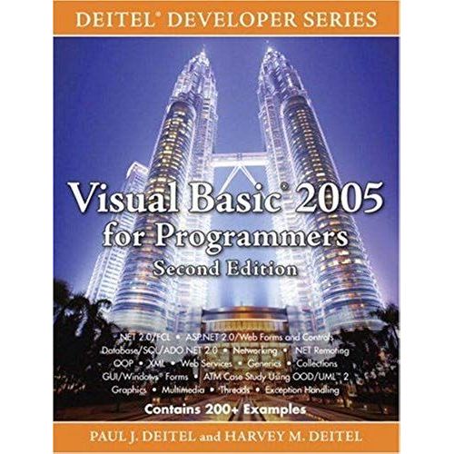 Visual Basic 2005 For Programmers (2nd Edition)