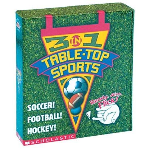 3-In-1 Table Top Sports: Soccer! Football! Hockey!