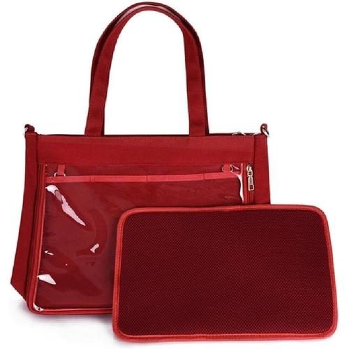 Rouge Sac À Bandoulière De Style Universitaire Pour Femme Ita Bag Sac À Main Petit Sac À Bandoulière Jk Anime Cartables Transparent