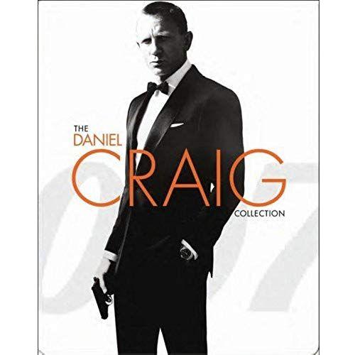 The Daniel Craig Collection - James Bond 007 - Limited Edition Steelbook - Includes Casino Royale, Quantum Of Solace, Skyfall [Digital Hd] [Blu-Ray]