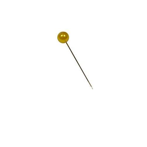 Corderie Italiane 006042419 Lot De 100 Épingles, Diamètre 6 X 65 Mm, Jaunes