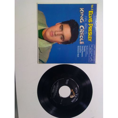 King Creole Vol.2 Ep Usa Label Noir Rca Epa 4321