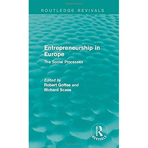 Entrepreneurship In Europe