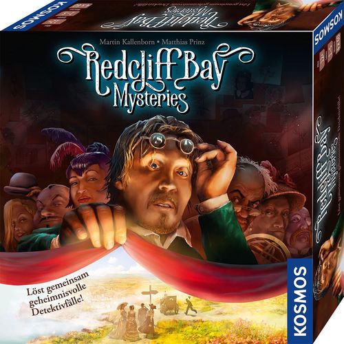 Kosmos 680459 Redcliff Bay Mysteries, Resout Ensemble Des Cas De Detective Mysterieux, Jeu De Detective, Jeu Familial Passionnant, Jeu De Crime, Jeu De Societe A Partir De 12 Ans Pour 1 A 5 Personnes