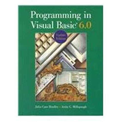 Programming In Visual Basic Version 6.0 Update Edition