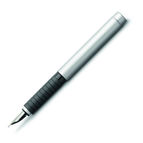 Faber-Castell 148522 Stylo Plume Basic En Métal Mat Ef (Argent) (Import Allemagne)