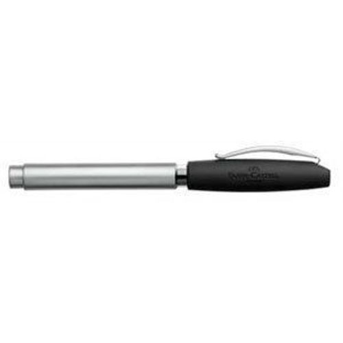 Faber-Castell - Basic - Stylo Plume - Plume F - Métal Mat Import Royaume Uni