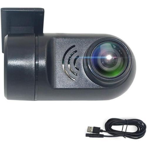 Black Dash CaméRa Chien éLectronique Dashcam Voiture Adas Intelligent CaméRa Dashboard Avec Grand Angle De 170° Pour Taxis, Camions,