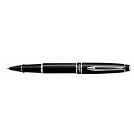 Waterman - Expert: Stylo Roller Laque Noire Ct, Encre Noir Taille Fine