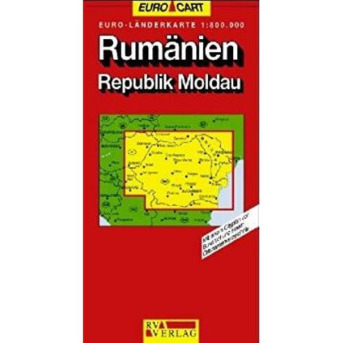 Euro Map: Romania (Euro Maps) (German Edition)