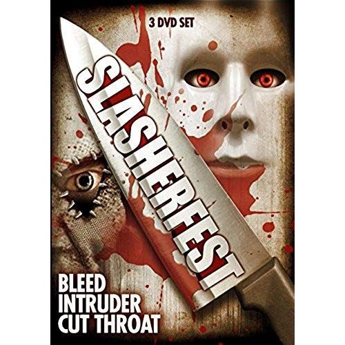 Slasherfest 3 Dvd Set (Bleed / Intruder / Cut Throat)