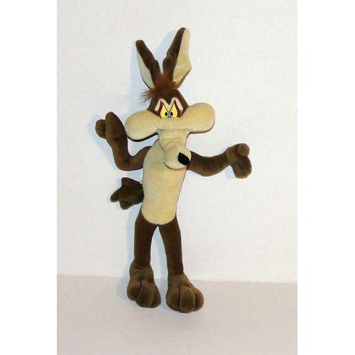 Peluche Vil Le Coyote Looney Tunes Bip Bip Kinder. Doudou Peluche Coyote 30 Cm