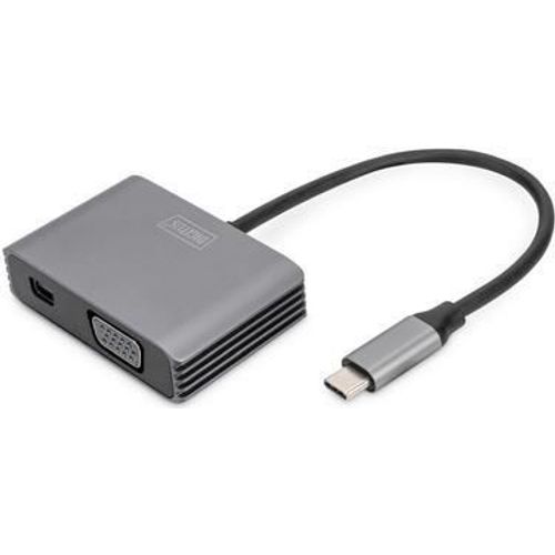Digitus Adaptateur Graphique Usb Type-c? 4k 2 En 1 Mini Displayport +