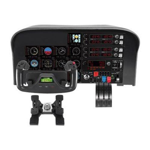 Logitech Multi Panel - Panneau D'instruments De Simulateur De Vol - Filaire - Pour Pc