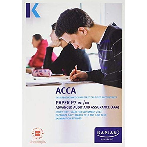 P7 Advanced Audit And Assurance (Int&uk) - Complete Text