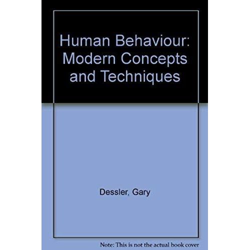 Human Behavior: Improving Performance At Work