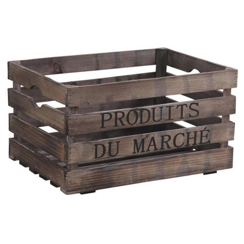 Caisse En Bois Produits Du Marché