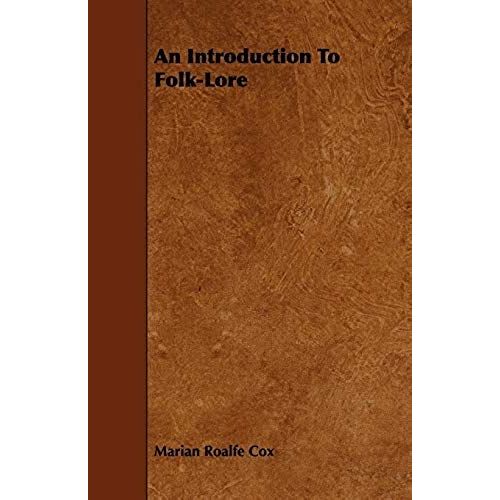 An Introduction To Folk-Lore